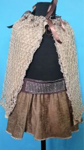 Kids Costumes to Hire - Viking Girl (skirt, cape & x2 arm pces)